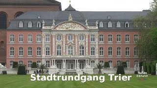 Stadtrundgang Trier vorbei an den bekanntesten Sehenswürdigkeiten wie dem Trierer Dom Palastgarten [upl. by Akeimat]