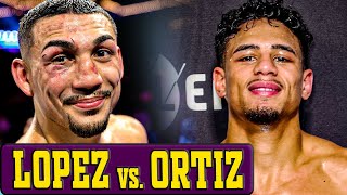 Teofimo Lopez vs Jamaine Ortiz  February 8th [upl. by Esinaej]