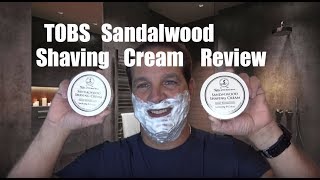 Taylor of Old Bond Street Sandalwood Shaving Cream Review [upl. by Demmer]