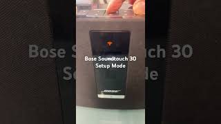 Bose Soundtouch 30  How to put in Setup Mode [upl. by Lister623]