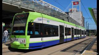 London Tramlink At East Croydon  252011 [upl. by Macnamara415]