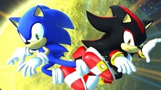 playing sonic generations sonic vs shadow [upl. by Reiss]