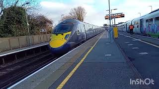 Trains at Rainham Kent including The Belmond British Pullmam All filmed on the 17th December 2023 [upl. by Intihw]