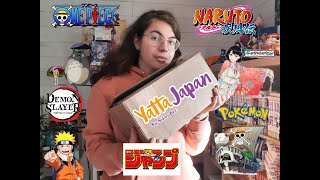 Unboxing Yatta Japan de Nihonbox2Figurine mangaWeekly Shonen Jumpmanga en Japonaispapeterie jap [upl. by Joo634]