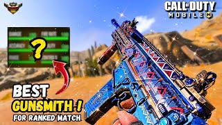 PEACEKEEPER MK2 Best Gunsmith  Ranked Match  What is The Best Gun in Call Of Duty Mobile  codm [upl. by Kavita]