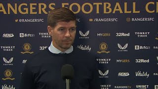 Rangers manager Steven Gerrard gives his verdict following his sides Champions League exit to Malmo [upl. by Alit]