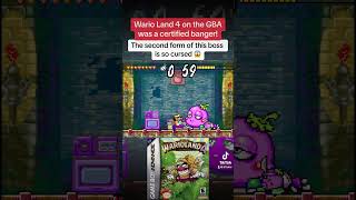 Wario Land 4 boss looks HORRIFIC 😱 warioland4 wario gameboy gba retro retrogaming [upl. by Anaele]