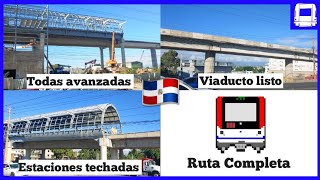 ¡Así Va RUTA COMPLETA del METRO a LOS ALCARRIZOS  Línea 2C 🔴 Ene 2024 Metro Santo Domingo [upl. by Akined]