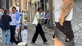 HARRY STYLES IN FLORENCE May 28 [upl. by Zonda]