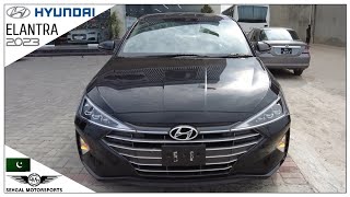 Hyundai Elantra GLS 2023 Detailed Review by Sehgal Motorsports [upl. by Reppart]