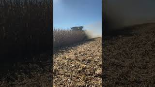 John Deere S780 Combine harvesting corn johndeere rands harvest24 wisconsin [upl. by Angie550]