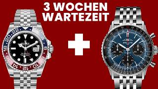 Mit Rolex einfach durch Zoll laufen Breitling kaufen um Rolex zu bekommen QampA [upl. by Grail977]