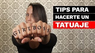 Tatuajes para Hombres  10 Tips para Hacerte un Tatuaje [upl. by Opportina]