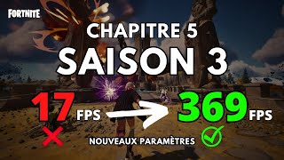 Comment OPTIMISER FORTNITE SAISON 3 pour avoir un JEU  FLUIDE  MEILLEURS PARAMÈTRES GRAPHIQUES [upl. by Coulter]