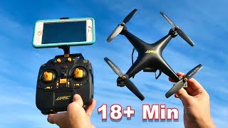 Drone with SUPER LONG Battery Life  JJRC H68  TheRcSaylors [upl. by Drofdeb]