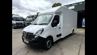 2021 Vauxhall Movano F3500 CDTI Luton Van [upl. by Mowbray]