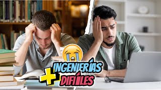 10 INGENIERÍAS Más DIFÍCILES De Estudiar 😭 [upl. by Eniretac]