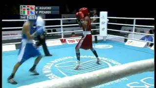 Fly 52kg R16 Aguero Dagoberto DOM VS Picardi Vincenzo ITA 2011 AIBA World Champs [upl. by Kiri]