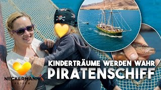 Familienurlaub auf FuerteventuraI PIRATENSCHIFF I Mellis Blog [upl. by Chappelka630]