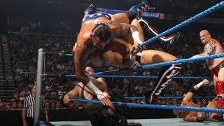 The Great American Bash 20Man Battle Royal SmackDown July 3 2012 [upl. by Kedezihclem]