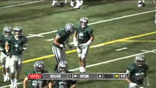 Max Browne  Highlight TD Pass Over Middle In Traffic  Skyline High School [upl. by Aleece360]