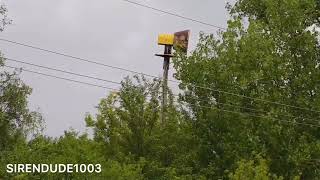 Federal 500 siren test Lombard IL [upl. by Aimas]