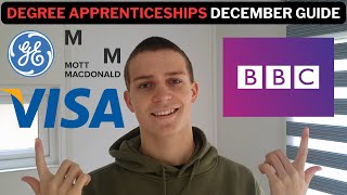 DEGREE APPRENTICESHIPS DECEMBER 2023 GUIDE  BBC BT Visa and Mott MacDonald [upl. by Dixil]