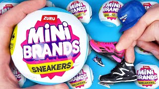 Opening The Mini Brands Sneakers Series [upl. by Moulton]