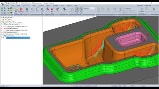 NCG CAM Tutorial 24  NCG CAM Mill 3D Mold amp Die Toolpath Machining [upl. by Toddy]