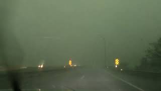 Tornadic winds slam Comstock Park Michigan  8242023 [upl. by Adelina]