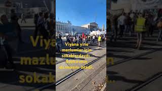 Viyana yine mazlumlar için sokaklardaydıSoykırımın biran önce durmasını istedi [upl. by Ardnot524]