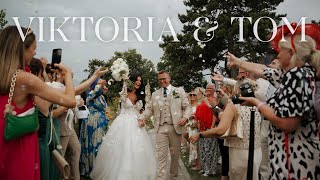 Beautiful wedding at Lake Balaton  Wedding Teaser [upl. by Ahsilet884]