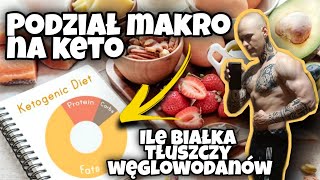 Jak podzielić MAKROSKŁADNIKI na diecie KETO [upl. by Assirod527]