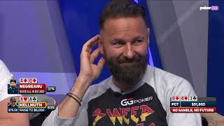 Daniel Negreanu Clashes with Phil Hellmuth Leading to Epic Speech [upl. by Mireielle]