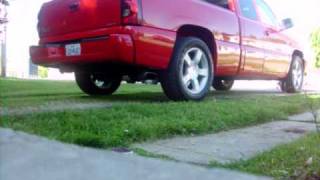 2004 Chevy Silverado SSOutside Exhaust Rev [upl. by Edrick997]