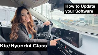 How to Update the Software in your KiaHyundai  Kia Hyundai Class [upl. by Padraig]