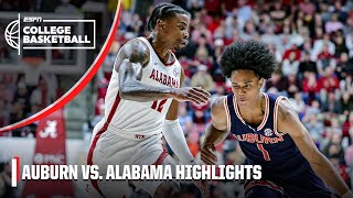 IRON BOWL OF BASKETBALL UPSET 🏆 Auburn Tigers vs Alabama Crimson Tide  Full Game Highlights [upl. by Yllor]