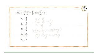 Math ACT 71H Question 41 [upl. by Tova]