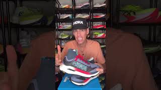 UNBOXING NEW RUNNING SHOES Hoka Tecton X3 shorts [upl. by Samoht]