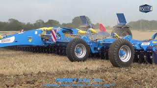 Farmet Softer compact disc cultivator [upl. by Ynttirb]