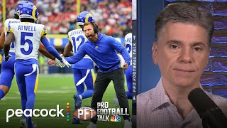 Analyzing Rams’ move to punt when down by 10 late vs Bengals  Pro Football Talk  NFL on NBC [upl. by Laflam]