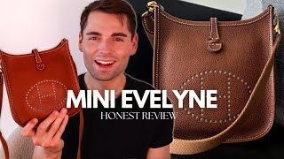 HERMES BAG 101 MINI EVELYNE TPM  UPDATED Indepth Review 2023 [upl. by Aihsenat]