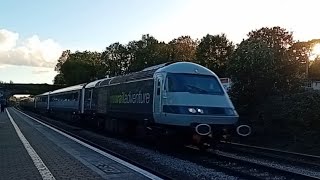 RailAdventure HSTs speed through Yate [upl. by Pandich]