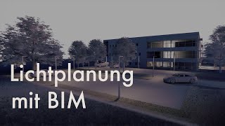 Lichtplanung mit BIM  Lighting planning 2 and 4 BIM [upl. by Cornelia]