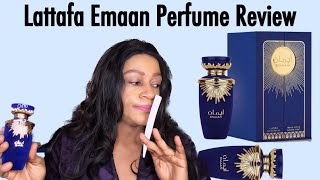 Lattafa Emaan Perfume Review  Affordable MiddleEastern Perfumes  My Perfume Collection [upl. by Johns227]