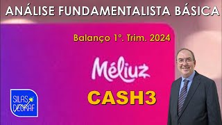 CASH3  MÉLIUZ SA ANÁLISE FUNDAMENTALISTA BÁSICA PROF SILAS DEGRAF [upl. by Tyrone]