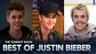 The Best of Justin Bieber on The Tonight Show Starring Jimmy Fallon [upl. by Enerol]