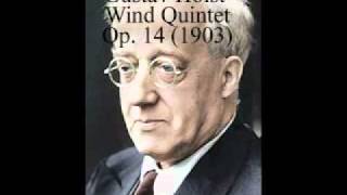 Gustav Holst  Wind Quintet Op14 Mvt 3 and 4 [upl. by Nitsua118]