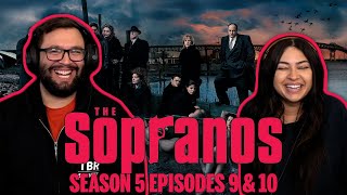 The Sopranos Season 5 Ep 9 amp 10 First Time Watching TV Reaction [upl. by Natalee160]