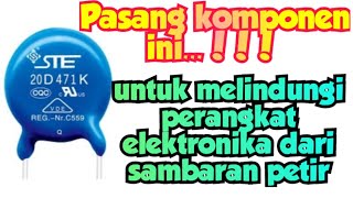 Memahami sistem kerja varistor [upl. by Pike]